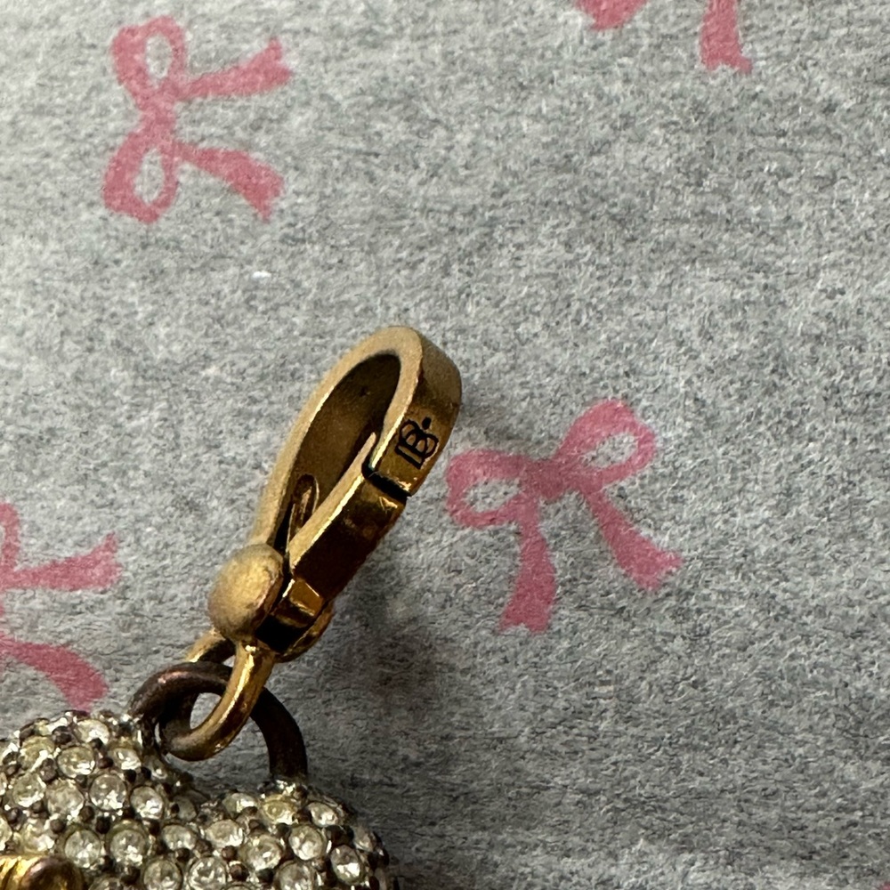Juicy Couture Gold and Silver Heart Pendant - Picture 2 of 4